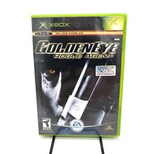 Golden Eye Rogue Agent Xbox Authentic MISSING MANUAL Tested & Working